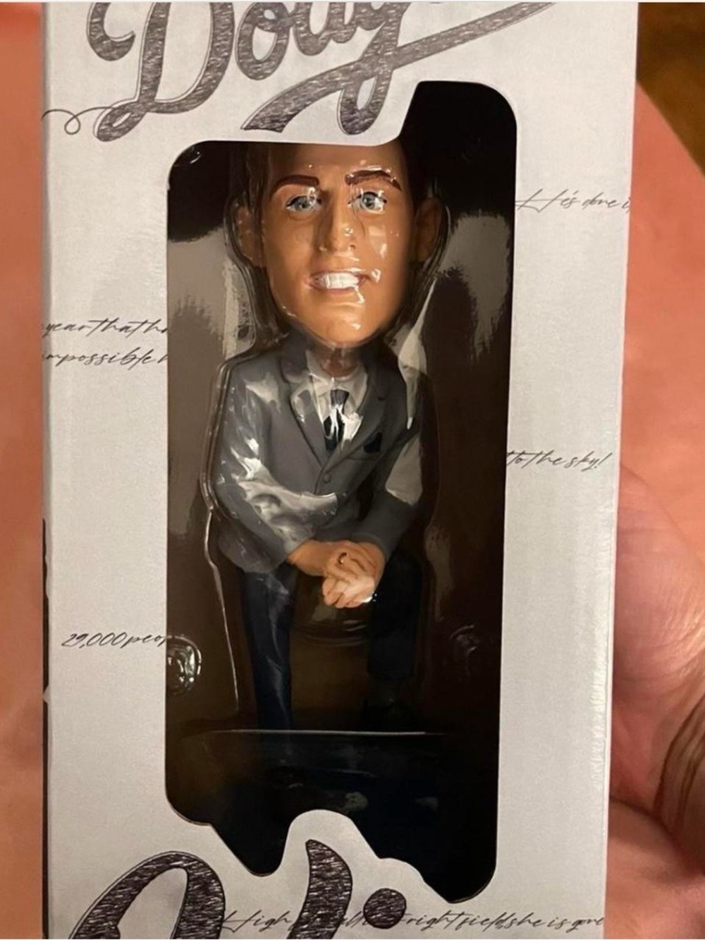 Dodgers Vin Scully bobble head